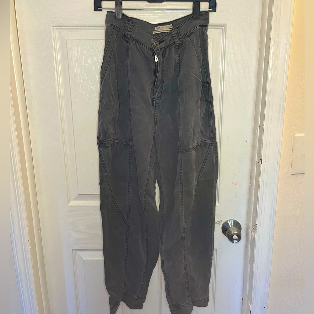 Gray Combat Pants